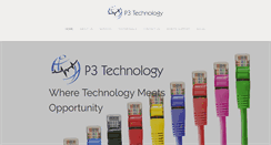 Desktop Screenshot of p3tech.net