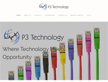 Tablet Screenshot of p3tech.net